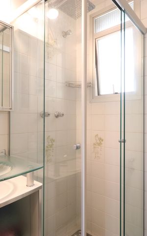 Apartamento para alugar com 77m², 2 quartos e 1 vagaBanheiro Social