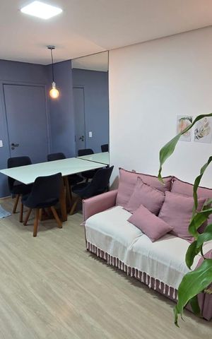 Apartamento para alugar com 57m², 2 quartos e 1 vaga Apartamento para alugar com 57m², 2 quartos e 1 vagaSala
