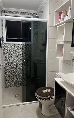 Apartamento à venda com 48m², 2 quartos e 1 vaga Apartamento à venda com 48m², 2 quartos e 1 vagaBanheiro