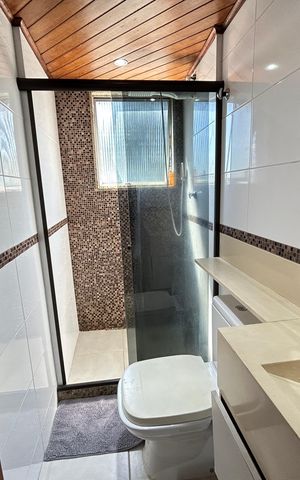 Apartamento à venda com 60m², 2 quartos e 2 vagasBanheiro