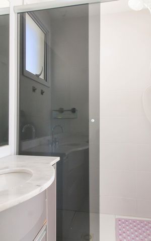 Apartamento para alugar com 76m², 2 quartos e 1 vaga Apartamento para alugar com 76m², 2 quartos e 1 vagaBanheiro