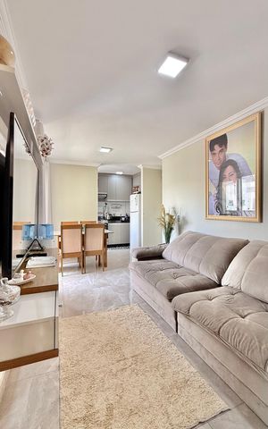 Apartamento à venda com 53m², 2 quartos e 1 vaga Apartamento à venda com 53m², 2 quartos e 1 vagaSala