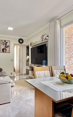Apartamento à venda com 53m², 2 quartos e 1 vaga Apartamento à venda com 53m², 2 quartos e 1 vagaSala
