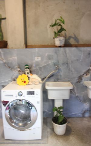 Casa para alugar com 60m², 2 quartos e sem vagaárea comum - lavanderia