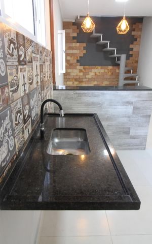 Casa para alugar com 60m², 2 quartos e sem vagaCozinha