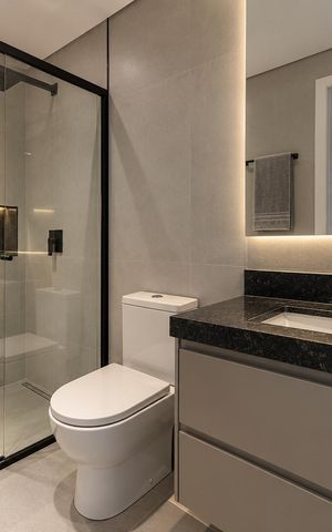 Apartamento para alugar com 23m², 1 quarto e sem vaga Apartamento para alugar com 23m², 1 quarto e sem vagaBanheiro