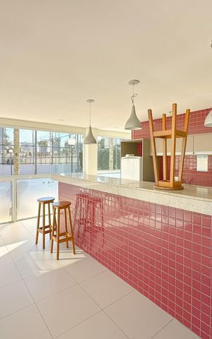 Apartamento para alugar com 55m², 2 quartos e 1 vagaÁrea comum - Salão de festas