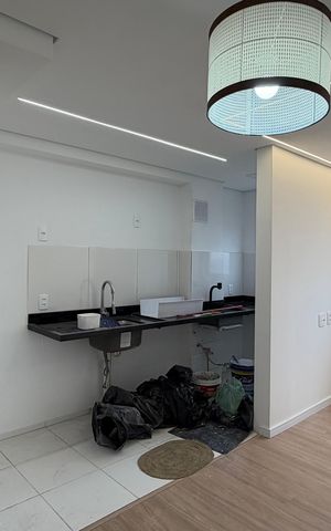 Apartamento para alugar com 38m², 2 quartos e 1 vaga