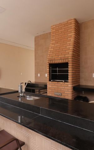 Apartamento para alugar com 35m², 2 quartos e 1 vagaÁrea Comum - Churrasqueira 1