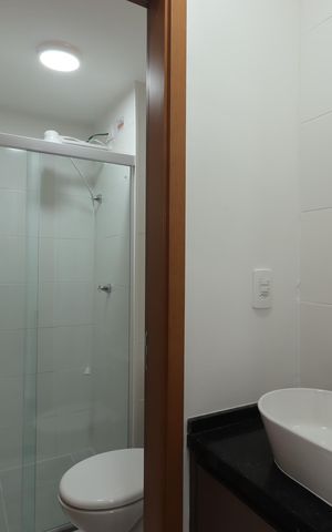 Apartamento para alugar com 35m², 2 quartos e 1 vagaBanheiro