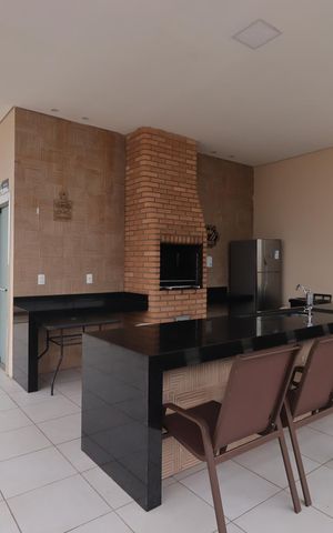 Apartamento para alugar com 35m², 2 quartos e 1 vagaÁrea Comum - Churrasqueira 2