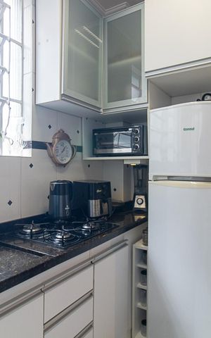Apartamento à venda com 36m², 1 quarto e sem vagaCozinha e Área de Serviço