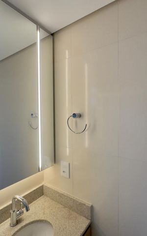 Apartamento para alugar com 62m², 2 quartos e 1 vaga Apartamento para alugar com 62m², 2 quartos e 1 vagaBanheiro 1