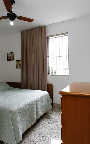 Apartamento à venda com 95m², 3 quartos e 1 vagaQuarto 3 - Semi Suíte