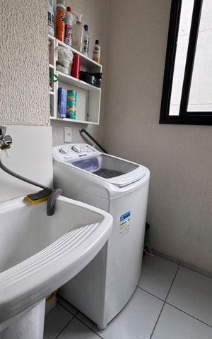 Apartamento para alugar com 36m², 2 quartos e 1 vaga Apartamento para alugar com 36m², 2 quartos e 1 vagaÁrea de Serviço