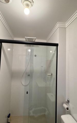 Apartamento para alugar com 36m², 2 quartos e 1 vaga Apartamento para alugar com 36m², 2 quartos e 1 vagaBanheiro