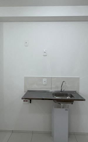 Apartamento para alugar com 28m², 1 quarto e 1 vaga