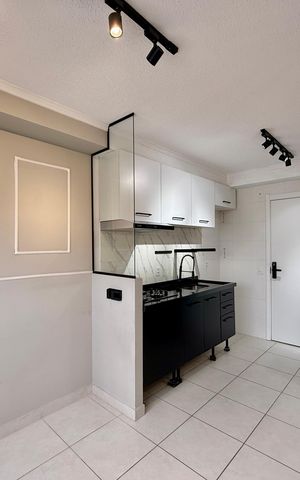 Apartamento para alugar com 32m², 2 quartos e sem vaga Apartamento para alugar com 32m², 2 quartos e sem vagaSala