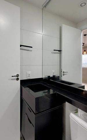 Apartamento para alugar com 32m², 2 quartos e sem vaga Apartamento para alugar com 32m², 2 quartos e sem vagaBanheiro