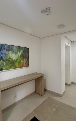 Apartamento para alugar com 32m², 2 quartos e sem vaga Apartamento para alugar com 32m², 2 quartos e sem vagaHall Social Bloco