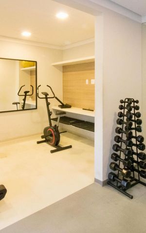 Apartamento para alugar com 32m², 2 quartos e sem vaga Apartamento para alugar com 32m², 2 quartos e sem vagaAcademia