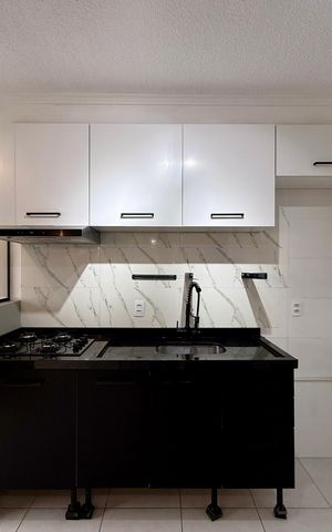 Apartamento para alugar com 32m², 2 quartos e sem vaga Apartamento para alugar com 32m², 2 quartos e sem vagaCozinha