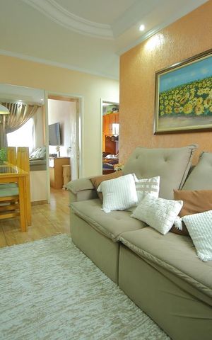 Apartamento à venda com 53m², 2 quartos e 1 vagaSala