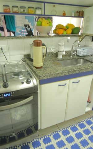 Apartamento à venda com 53m², 2 quartos e 1 vagaCozinha 