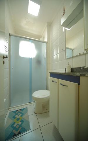 Apartamento à venda com 53m², 2 quartos e 1 vagaBanheiro 