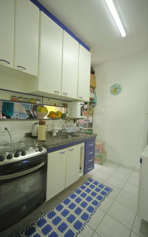 Apartamento à venda com 53m², 2 quartos e 1 vagaCozinha 