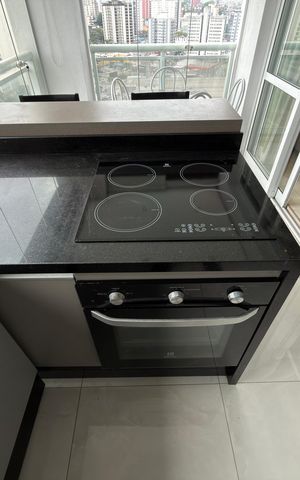 Apartamento para alugar com 42m², 1 quarto e 1 vaga Apartamento para alugar com 42m², 1 quarto e 1 vagaVaranda gourmet e Cozinha