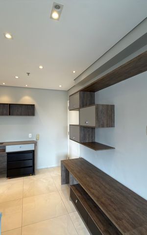 Apartamento para alugar com 42m², 1 quarto e 1 vaga Apartamento para alugar com 42m², 1 quarto e 1 vagaSala