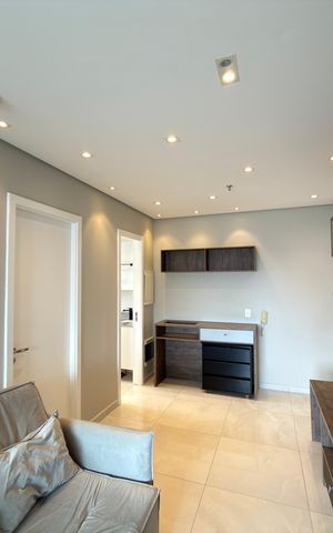 Apartamento para alugar com 42m², 1 quarto e 1 vaga Apartamento para alugar com 42m², 1 quarto e 1 vagaSala
