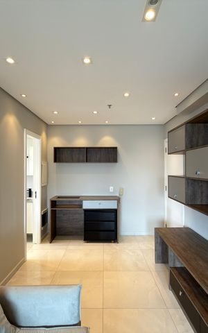 Apartamento para alugar com 42m², 1 quarto e 1 vaga Apartamento para alugar com 42m², 1 quarto e 1 vagaSala