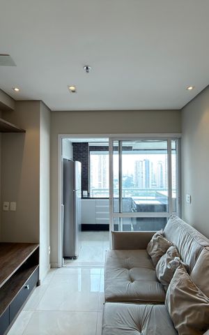 Apartamento para alugar com 42m², 1 quarto e 1 vaga Apartamento para alugar com 42m², 1 quarto e 1 vagaSala