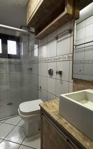 Apartamento para alugar com 84m², 2 quartos e 1 vaga Apartamento para alugar com 84m², 2 quartos e 1 vagaBanheiro social