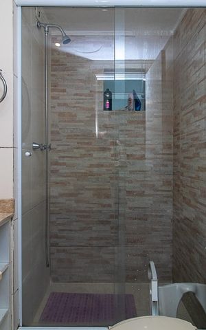 Apartamento à venda com 73m², 3 quartos e 2 vagasBanheiro Social