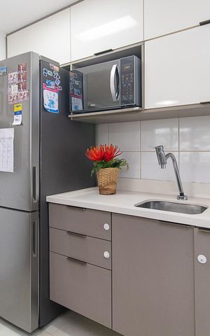 Apartamento à venda com 73m², 3 quartos e 2 vagasCozinha e Área de Serviço