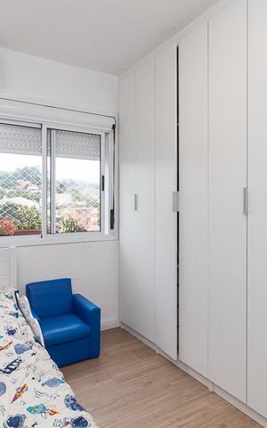 Apartamento à venda com 73m², 3 quartos e 2 vagasQuarto 3