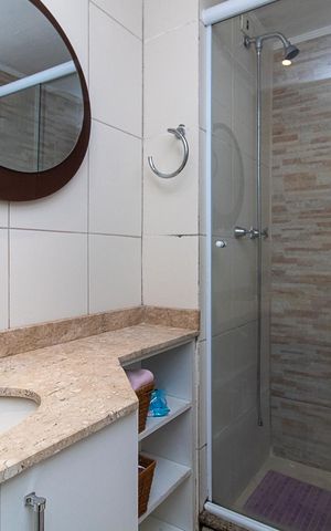 Apartamento à venda com 73m², 3 quartos e 2 vagasBanheiro Social