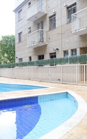 Apartamento à venda com 52m², 2 quartos e 1 vagaÁrea comum - Piscina