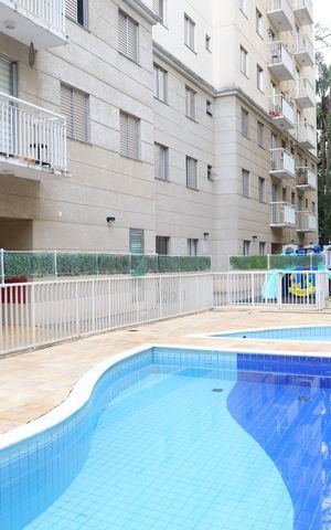 Apartamento à venda com 52m², 2 quartos e 1 vagaÁrea comum - Piscina
