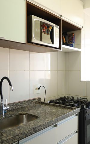Apartamento à venda com 52m², 2 quartos e 1 vagaCozinha