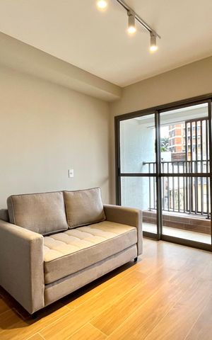 Studio à venda com 25m², 1 quarto e sem vaga Studio à venda com 25m², 1 quarto e sem vagaSala/Quarto