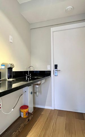 Studio à venda com 25m², 1 quarto e sem vaga Studio à venda com 25m², 1 quarto e sem vagaCozinha
