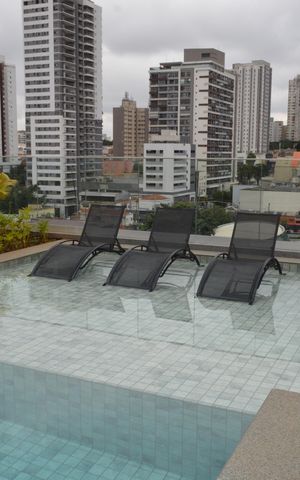 Studio para alugar com 19m², 1 quarto e sem vagaPiscina