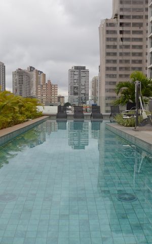 Studio para alugar com 19m², 1 quarto e sem vagaPiscina