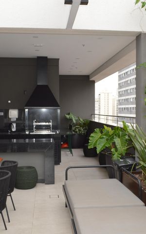 Studio para alugar com 19m², 1 quarto e sem vagaChurrasqueira da Piscina