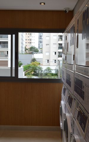 Studio para alugar com 19m², 1 quarto e sem vagaLavanderia