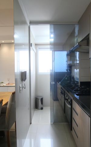 Apartamento para alugar com 41m², 2 quartos e sem vagaCozinha - Armários